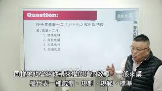 紫微雲科技-鍾世森老師-庚子年農曆十二月己丑月之解析及初探