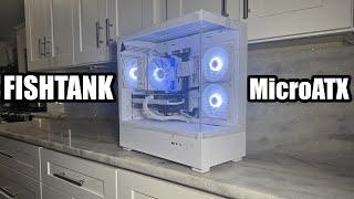 This Fishtank case Is FIRE | DIYPC ARGB-N1 PC Case Review