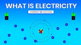 How Electricity Works | Electricity Explained Simply | Current vs Voltage |