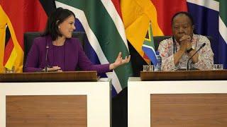 South Africa: German foreign minister in Pretoria for talks