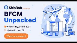 BFCM Unpacked  Insights and Innovations from ShipBob's Peak Season