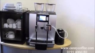 Jura Giga X7 Commercial Coffee Machine - The basics