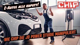 Elektroautos alle kaputt! Wie CHIP die JD Power Studie manipuliert