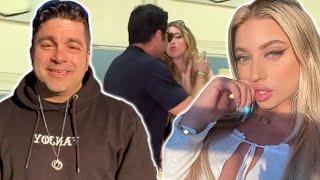Monty Lopez (Addison Rae's Dad) Posts Video KISSING Ava Louise!