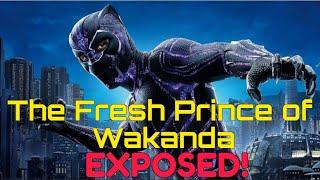 Black acres of the Gambia's arch nemesis - The Fresh Prince of Wakanda finally exposed in the flesh!