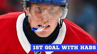 Patrik Laine Scores His First Goal as a Montreal Canadien!