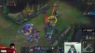 Faker - Lulu Mid -8.22 - Full Game - LOL #95