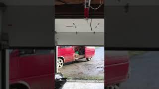Electric Garage Door (White) with Hormann Pro Matic 2 door opener
