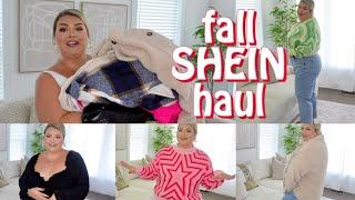 HUGE PLUS SIZE SHEIN FALL HAUL + TRY ON