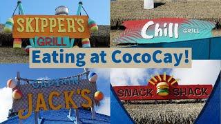 My Recommendations for Food at CocoCay, Bahamas | Royal Caribbean's Private Island!