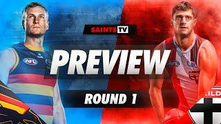 Underdog status activated | Adelaide v St Kilda | ROUND 1 PREVIEW