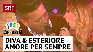 Rachel Diva & Piero Esteriore: Amore per sempre (ital. Ewigi Liäbi) | Donnschtig-Jass | SRF