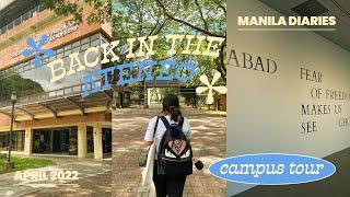 Back in the ATENEO!   (Campus tour, dorm tour)