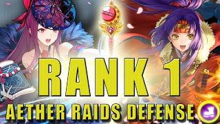 RANK 1!! Magical Girls Fight Ike by Moonlight! (Chaos Season Tier 39 Aether Raids Defense #21)