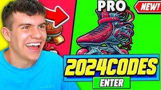 *NEW* ALL WORKING CODES FOR ROLLER SKATE RACING IN 2024! ROBLOX ROLLER SKATE RACING CODES