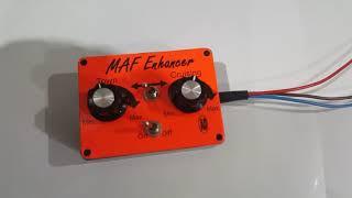 map maf sensor enhancer wiring diagram  for Diesel and Petrol fuel saver HHO