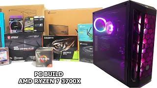 PC Build Gaming Editing Stream AMD Ryzen 7 3700X GTX 1660 Super MSI MPG B550 CoolerMaster MB511