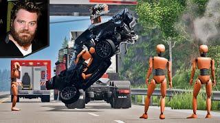 BeamNG Drive - Ryan Dunn Car Crash Reconstruction