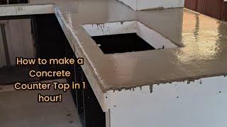 Easy Concrete Countertops | Concrete Countertops How To