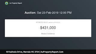 19 Fashoda Drive, Mernda VIC 3754 | AuPropertyReport.Com