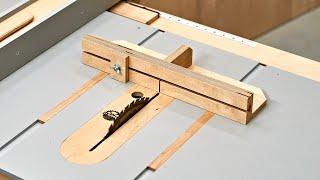 Make This Mini Table Saw Sled - Super Deluxe Version