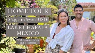 Mexico Home Tour $649k to $750k - Lake Chapala