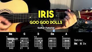 Iris - Goo Goo Dolls | Easy Guitar Chords Tutorial For Beginners (CHORDS & LYRICS) #guitarlessons