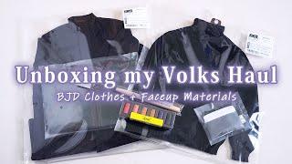 Unboxing Volks BJD Clothes and Faceup Materials | BJD Clothing Haul