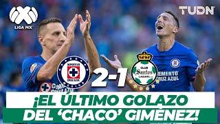 ¡El último golazo del 'Chaco' Giménez con Cruz Azul! | Cruz Azul 2-1 Santos | AP-2017 | TUDN