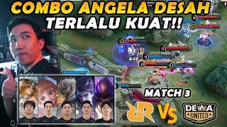 PERFECT DRAFT DARI RRQ MEMBUAT MEREKA MENGAMANKAN SLOT UPPER BRACKET!! - RRQ VS DEWA MATCH 3