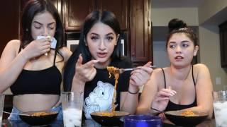 X2 SSSSPICY NOODLE CHALLENGE | BRITT BRI MOE