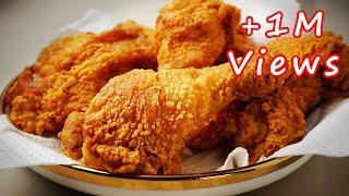 THE SECRETS TO MAKE THE BEST CRISPY AND JUICY FRIED CHICKEN!!! SO DELICIOUS, BETTER THAN TAKE OUT!!!