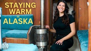 Keeping Warm on a Sailboat! Salvaged DIY Diesel Heater Install! (Sig Marine Dickinson) | A&J Sailing