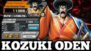 KOZUKI ODEN HEIR TO THE SHOGUN OF WANO GAMEPLAY | ONE PIECE BOUNTY RUSH | OPBR