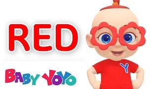 Color Kids Glasses Song, Learn Colors for Kids by Baby Yoyo Nursery Rhymes