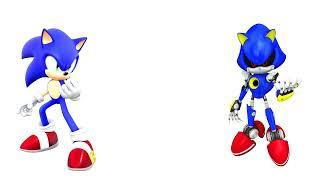 Sonic perishes Metal Sonic