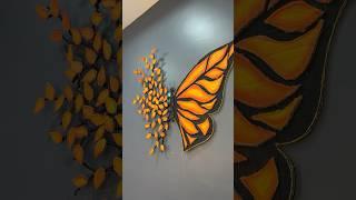 Beautiful butterfly diy using clay #shorts #youtubeshorts #viral #diy #crafts #clay #reuse #trending