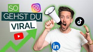 Die besten SOCIAL MEDIA TOOLS, um VIRAL zu gehen