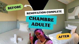 RÉNOVATION COMPLÈTE CHAMBRE