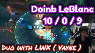 FPX Doinb Stream | LeBlanc ( VS Galio ) | Duo with FPX LWX |Doinb 直播 | Full Game | LOL KR Challenger