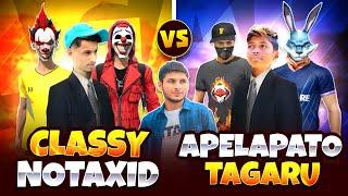 APELAPATO   VS CLASSY   4 VS 4   -  GARENA FREE FIRE