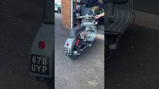 Lambretta TS1 240 rebuild. With Lambretta SIP Nordspeed exhaust. Taylor tuned barrel etc