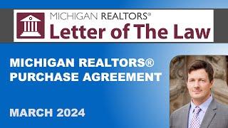 Michigan Realtors® Purchase Agreement | March 2024