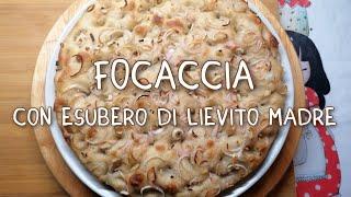 FOCACCIA PIGRA, CON ESUBERO E SENZA IMPASTO