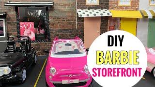 DIY Barbie Storefront