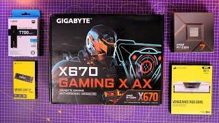 Gigabyte X670 X Gaming X AX AMD motherboard feature review