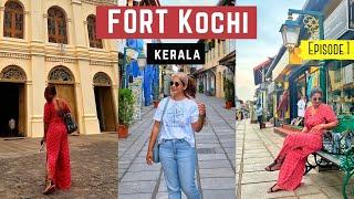 Fort Kochi Tourist Places | Kerala, Ep 1 | Food, History, Kathakali Dance & Shopping | DesiGirl Vlog