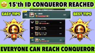 DAY 38: 15’th ID CONQUEROR REACHED EASILY BEST TIPS. SOLO CONQUEROR BEST SURVIVAL TIPS