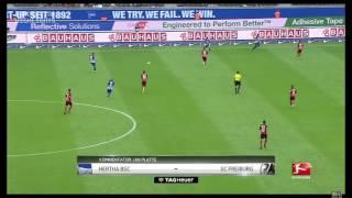 Hertha 2-1 Freiburg All Highlights 2016/17