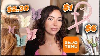 HUGE TEMU HAUL FOR SELF-CARE | £100 COUPON CODE | IS IT WORTH IT?!